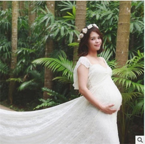 The Perfect One-Shoulder Wedding Dress for Every Mom-to-Be