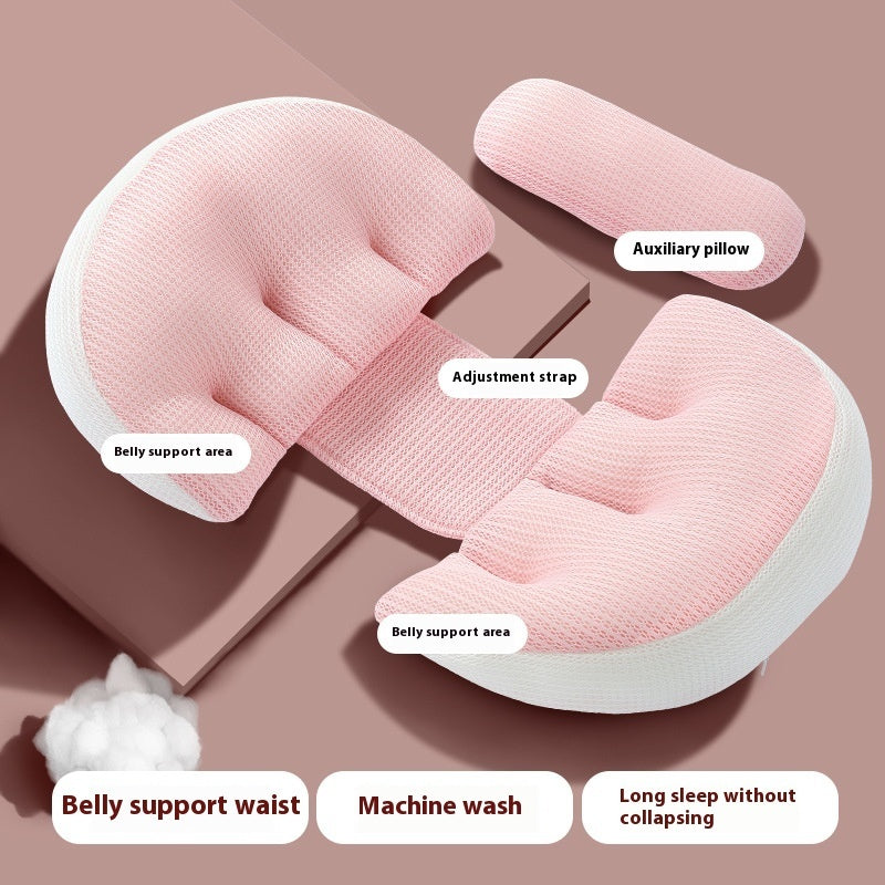 Portable Home U-shaped Side Pillow During Pregnancy