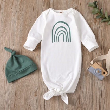 Long-Sleeved Sleeping Anti-Kick Pajamas