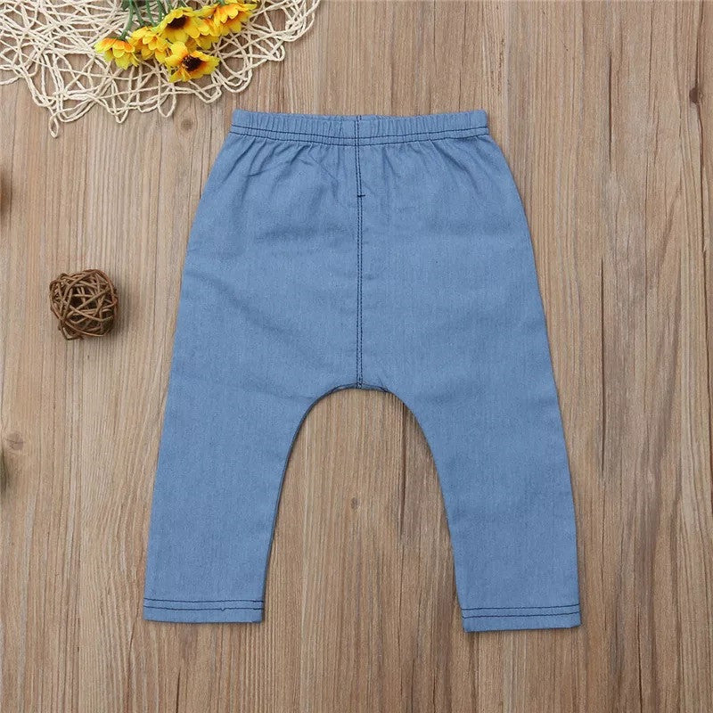 Fashion Baby Boy Girl Denim Pants