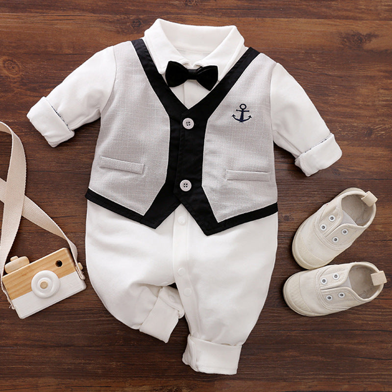 Gentleman's Baby Clothes, Long-sleeved Baby