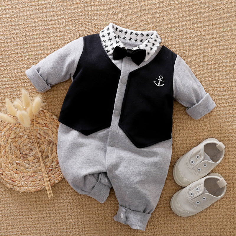 Gentleman's Baby Clothes, Long-sleeved Baby