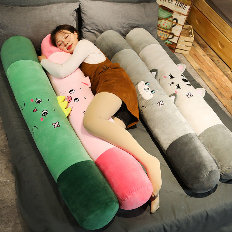 Long Pillow For Girls Side Sleeping Pillow With Legs