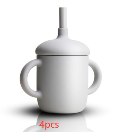 New Design Baby Feeding Cup Straw Water