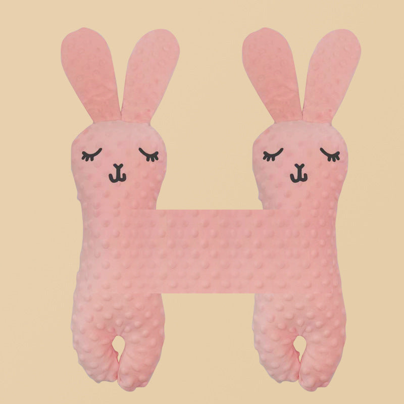 Baby Sleeping With Pillow To Prevent Jumping