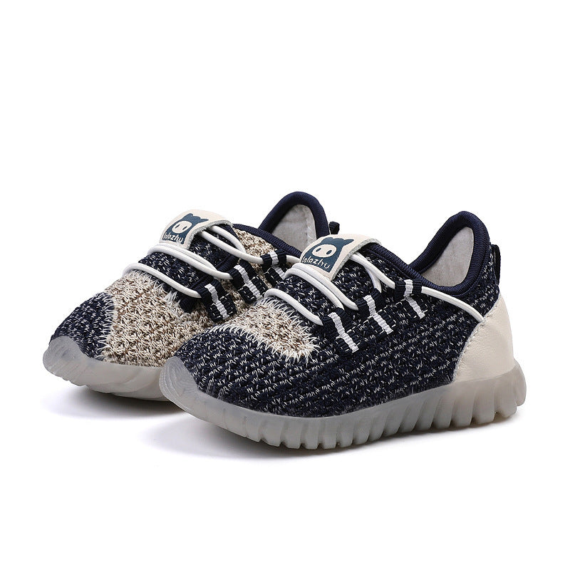 Baby Soft-Soled Toddler Shoes, Boys Flying
