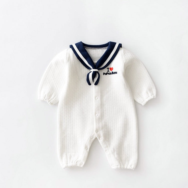 Navy Style Baby Clothes Newborn Clothes
