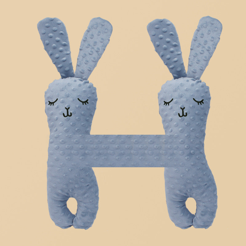 Baby Sleeping With Pillow To Prevent Jumping