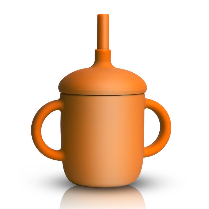 New Design Baby Feeding Cup Straw Water
