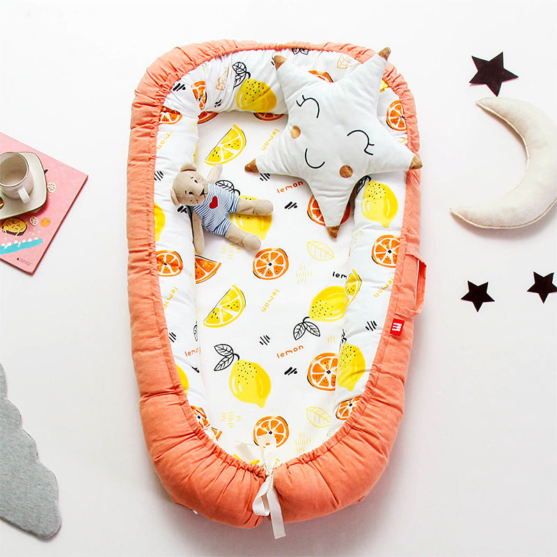 Cotton Bionic Coaxing Sleep Baby Isolation Crib