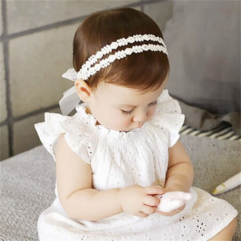 Baby Girls Cute Bow-knot Headband Soft