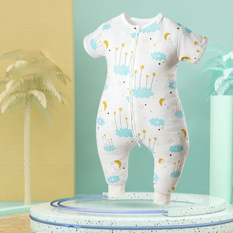 Detachable Sleeve Sleeping Baby Pajamas