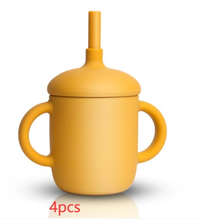 New Design Baby Feeding Cup Straw Water