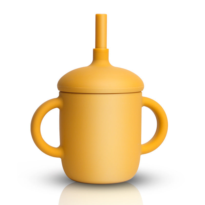 New Design Baby Feeding Cup Straw Water