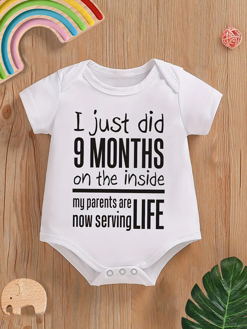 Breathable Cotton Short Sleeve Romper Baby