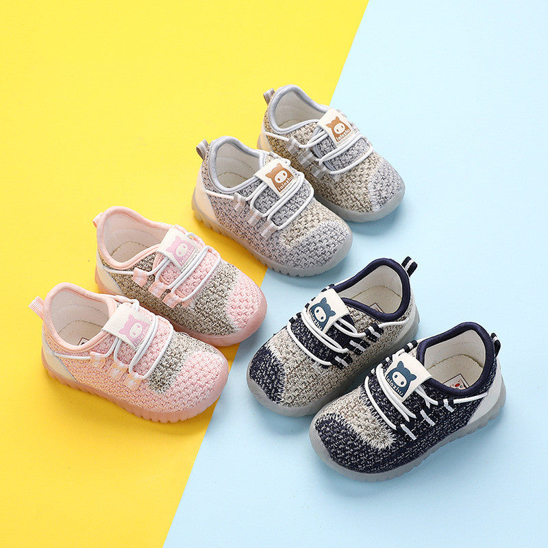 Baby Soft-Soled Toddler Shoes, Boys Flying