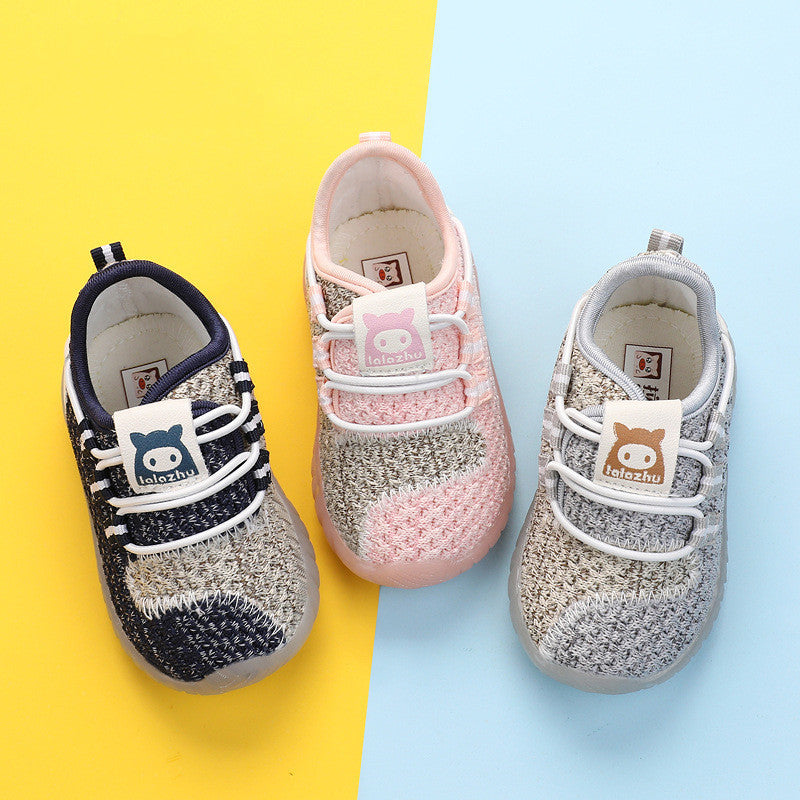 Baby Soft-Soled Toddler Shoes, Boys Flying