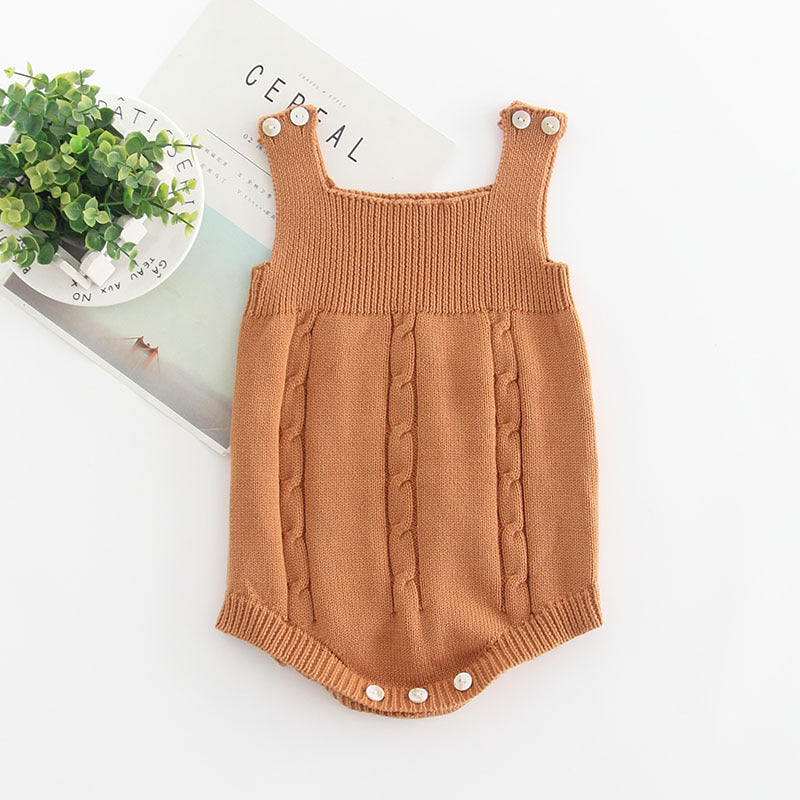 Cotton baby triangle romper jumpsuit