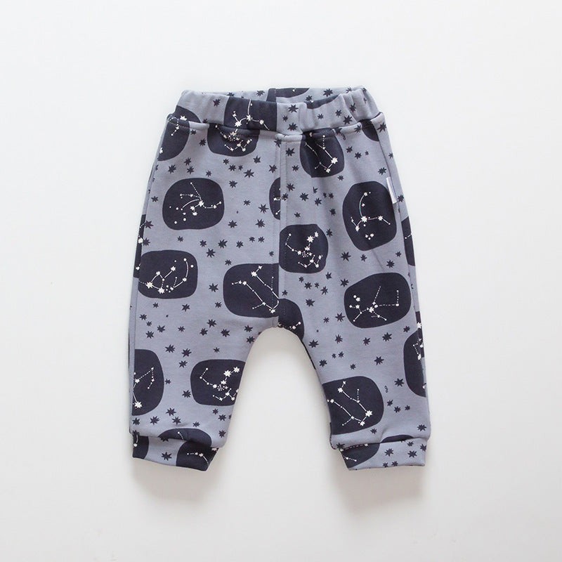 Korean winter wear baby pants