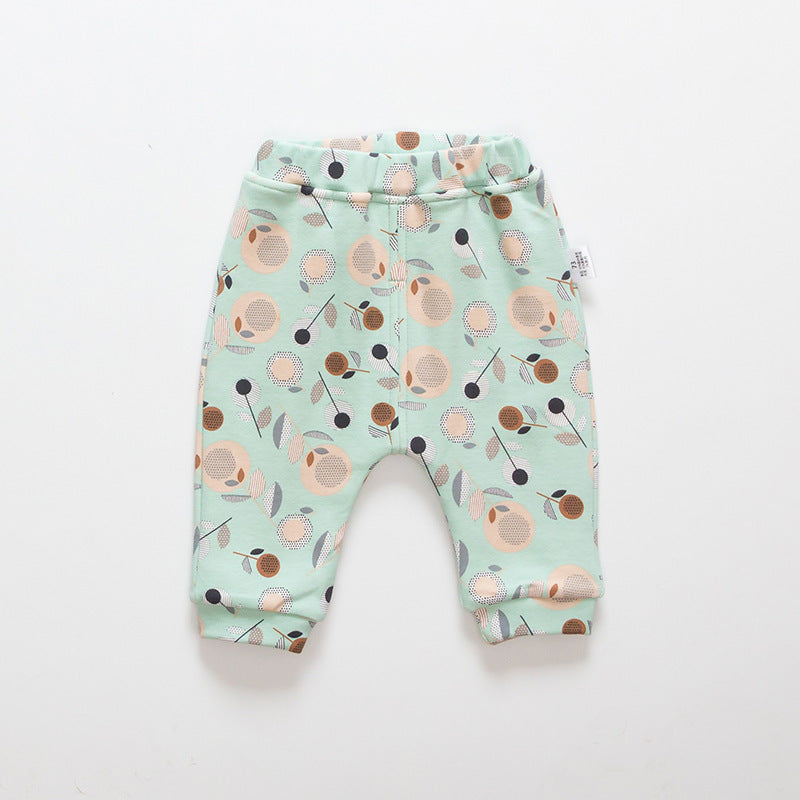 Korean winter wear baby pants