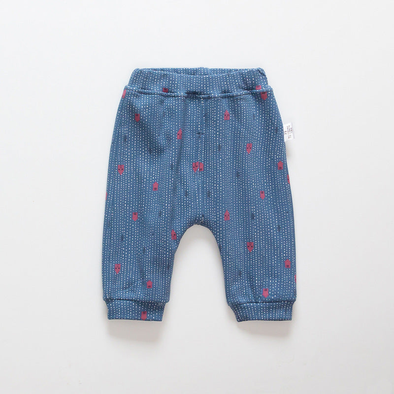 Korean winter wear baby pants