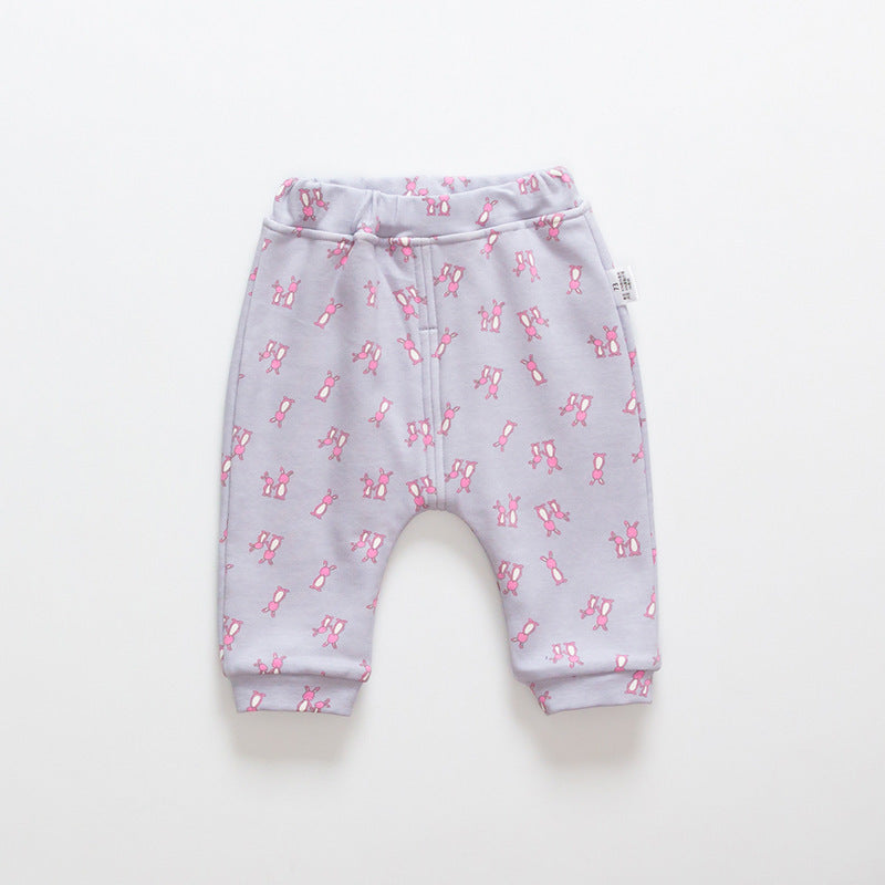 Korean winter wear baby pants