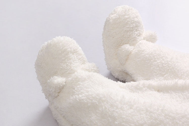 Baby clothes lamb winter cotton padded