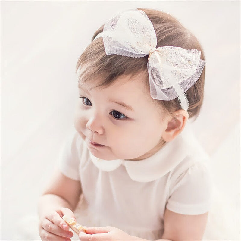 Baby Girls Cute Bow-knot Headband Soft