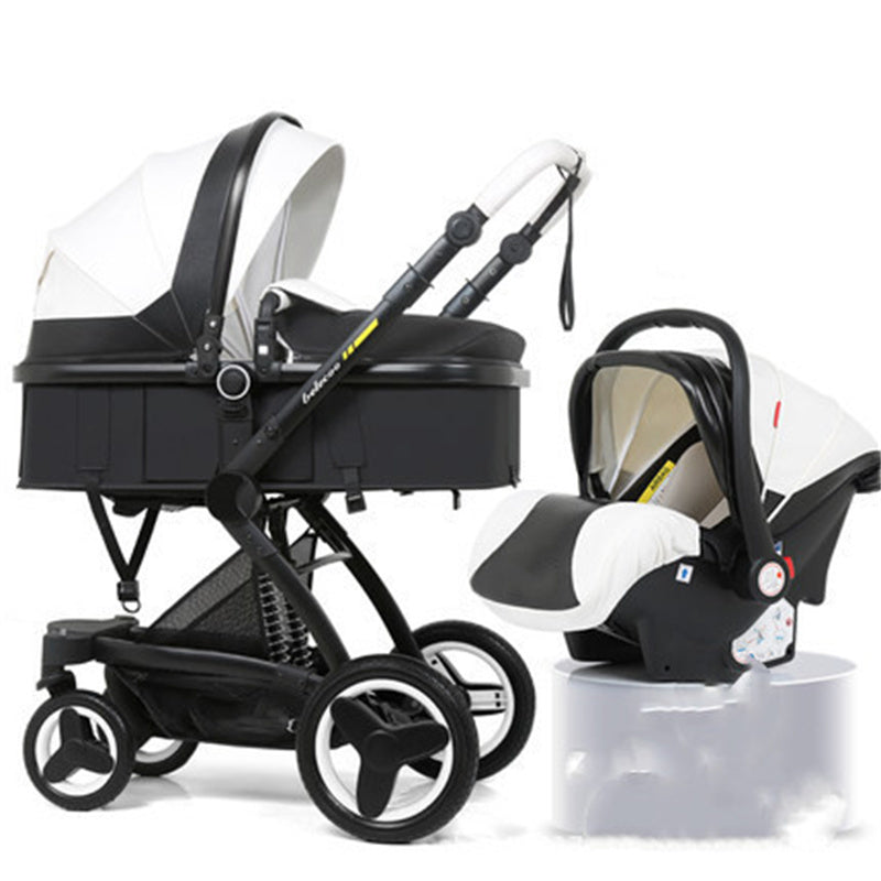 High Landscape Baby Stroller Basket