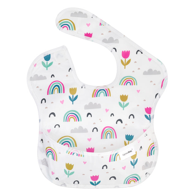 Polyester TPU Coated Waterproof Baby Bibs