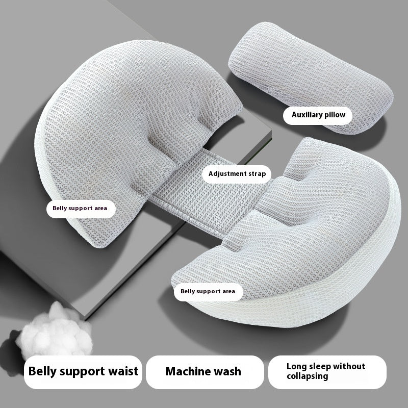 Portable Home U-shaped Side Pillow During Pregnancy