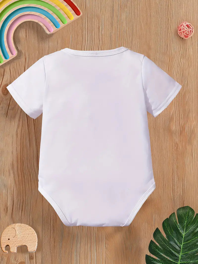 Breathable Cotton Short Sleeve Romper Baby