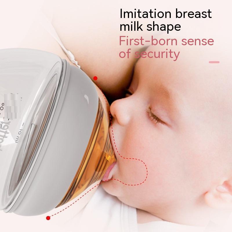 Newborn Glass Choke Proof Wide Mouth