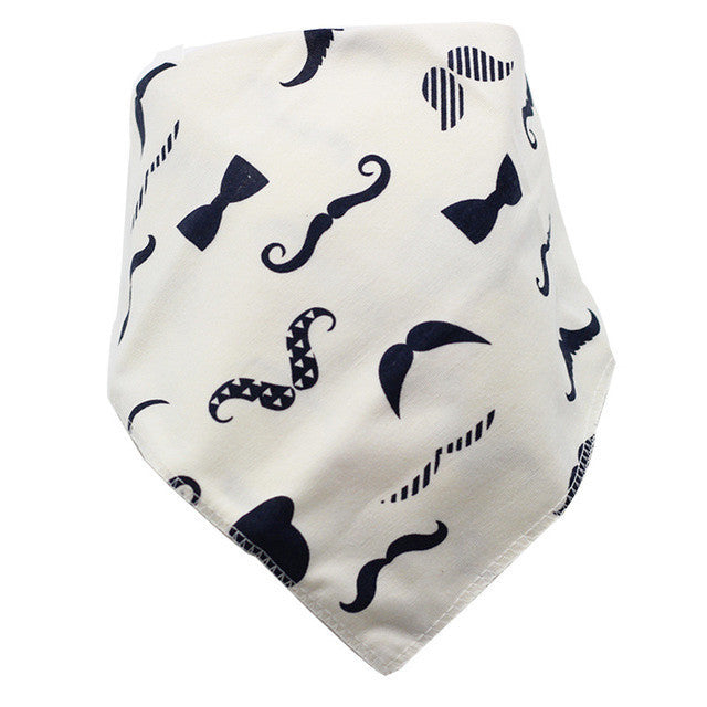 Baby Bibs Waterproof e Cotton Cartoon Child Baberos