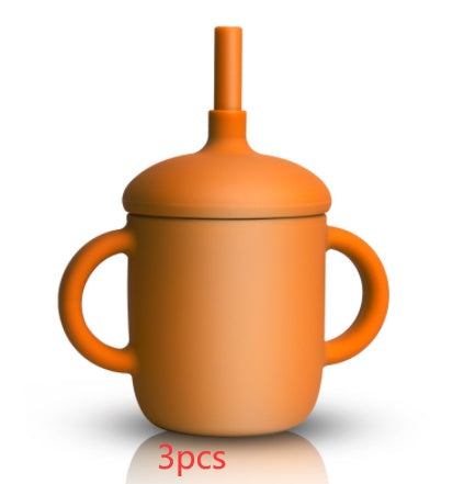 New Design Baby Feeding Cup Straw Water