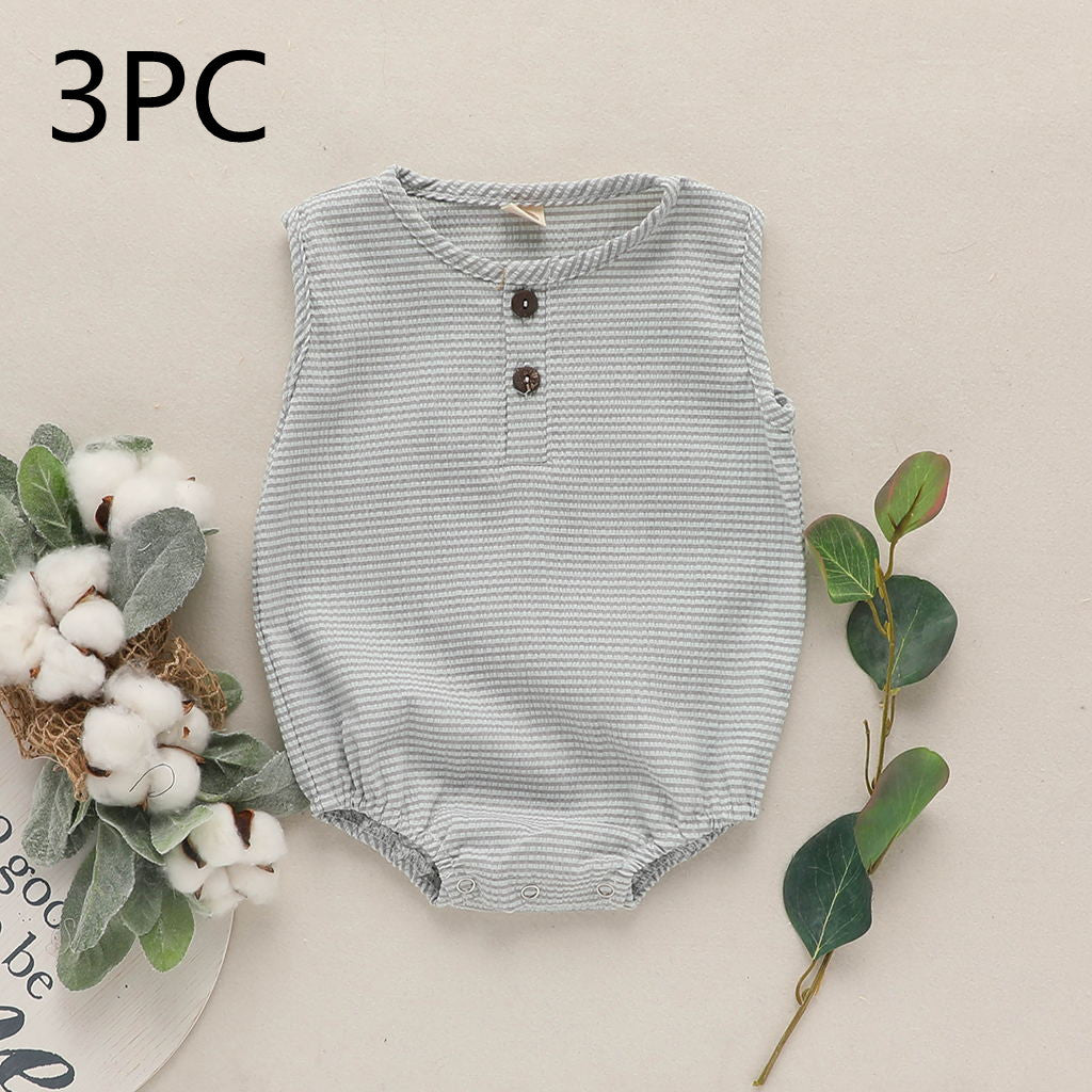 Baby Toddler Cotton And Linen Cute Climbing