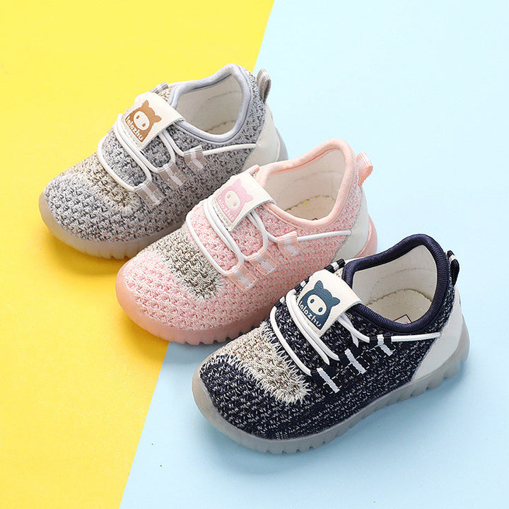 Baby Soft-Soled Toddler Shoes, Boys Flying