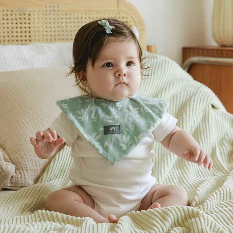 Newborn Baby Food Supplement Bib Saliva Towel