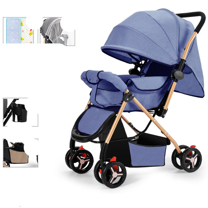Baby Strollers Can Sit Or Lie Down