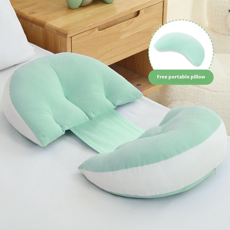 Portable Home U-shaped Side Pillow During Pregnancy