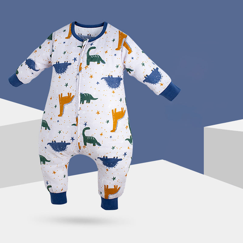 Detachable Sleeve Sleeping Baby Pajamas