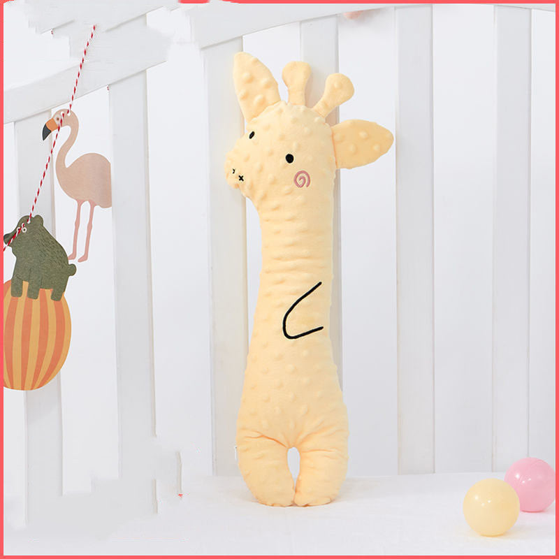 Baby Sleeping With Pillow To Prevent Jumping