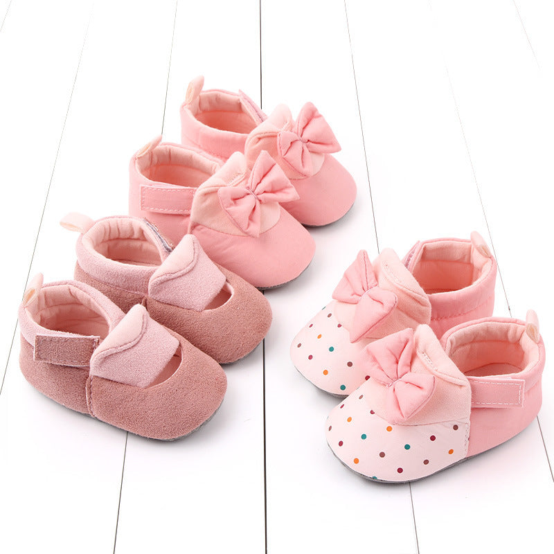 Baby bowknot baby toddler shoes