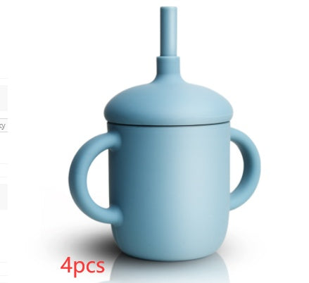 New Design Baby Feeding Cup Straw Water