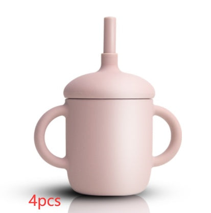New Design Baby Feeding Cup Straw Water