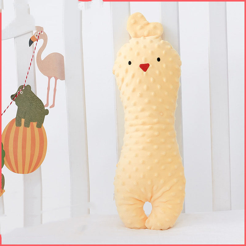 Baby Sleeping With Pillow To Prevent Jumping