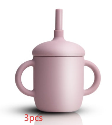 New Design Baby Feeding Cup Straw Water