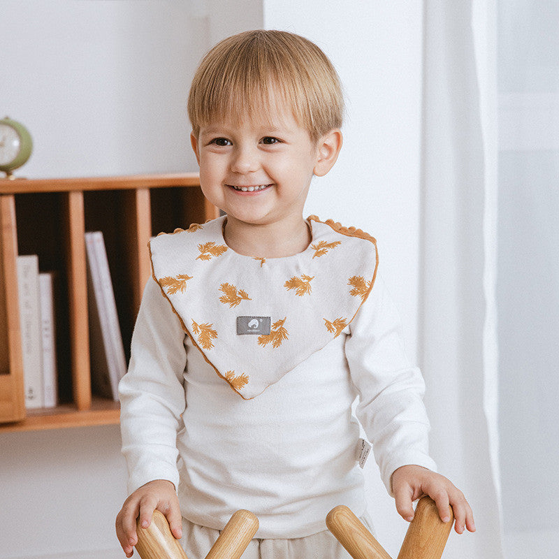 Newborn Baby Food Supplement Bib Saliva Towel