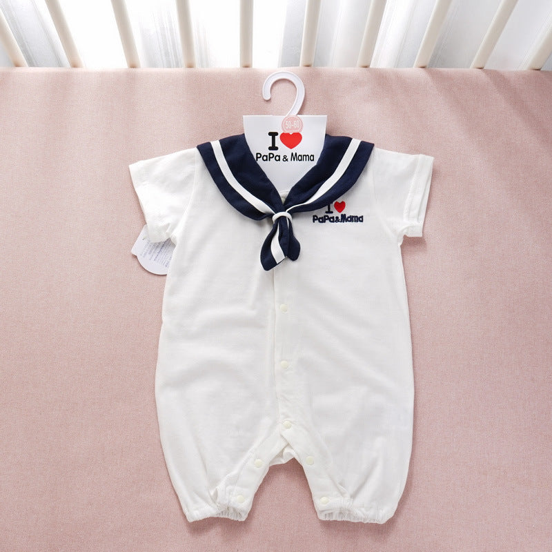 Navy Style Baby Clothes Newborn Clothes