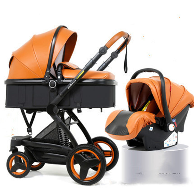 High Landscape Baby Stroller Basket